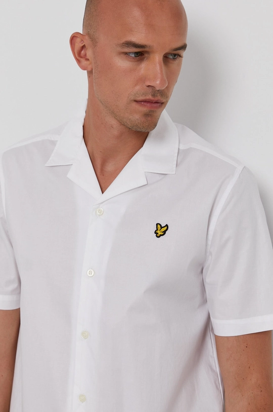 Bavlnená košeľa Lyle & Scott Pánsky