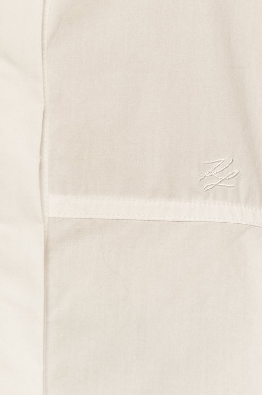 Karl Lagerfeld - Koszula bawełniana biały