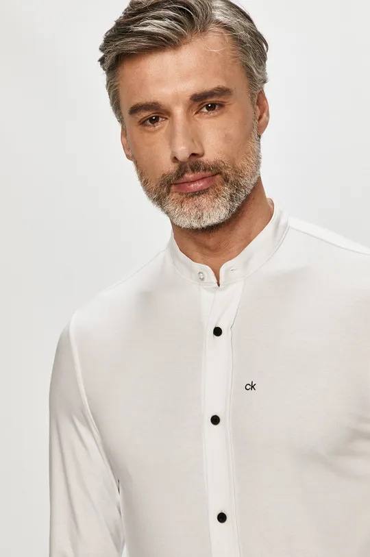 белый Calvin Klein - Рубашка Мужской