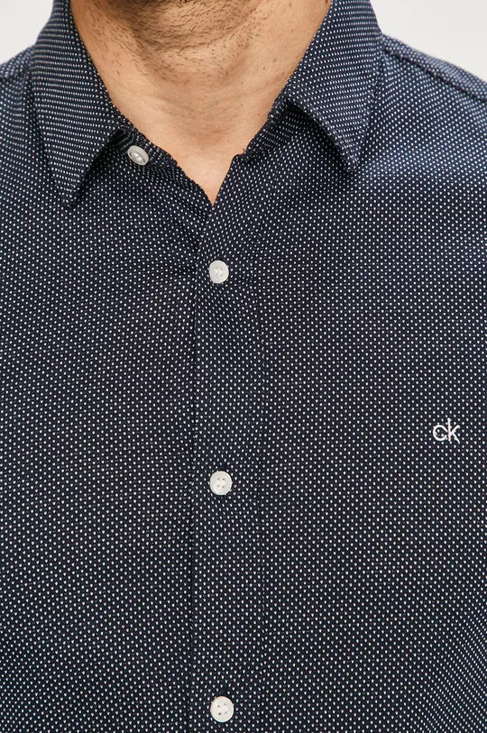 Calvin Klein - Košeľa tmavomodrá