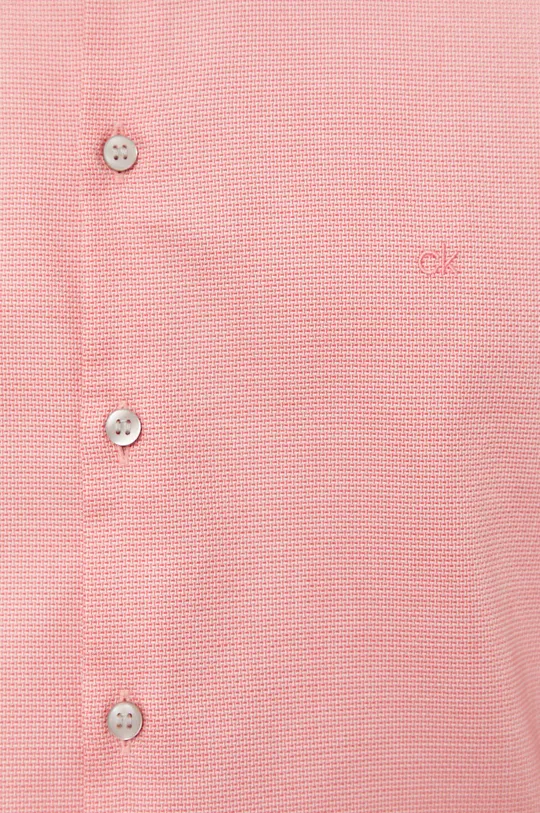 Bavlnená košeľa Calvin Klein ružová