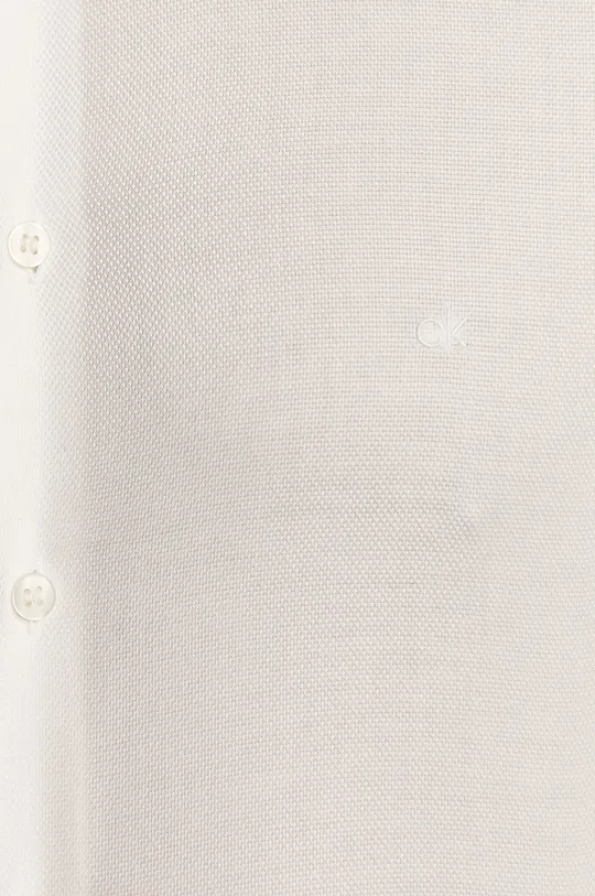 Calvin Klein - Koszula bawełniana biały