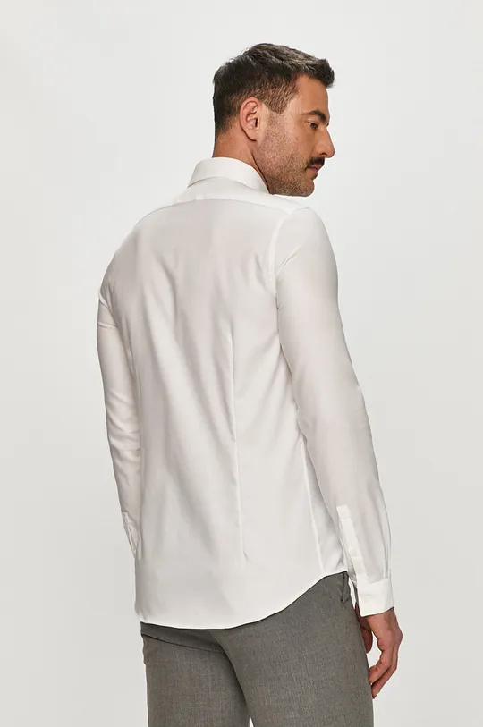 biela Calvin Klein - Bavlnená košeľa