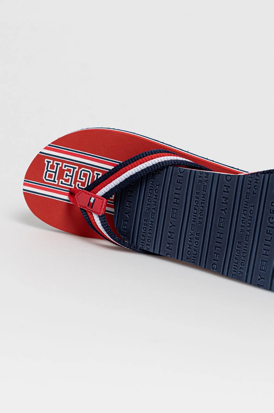 czerwony Tommy Hilfiger Japonki dziecięce