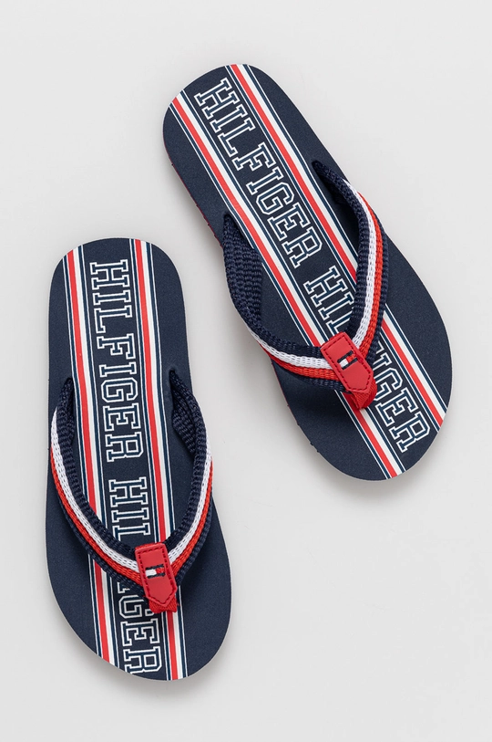 granatowy Tommy Hilfiger Japonki dziecięce