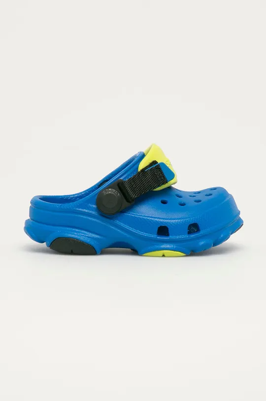блакитний Дитячі шльопанці Crocs Для хлопчиків