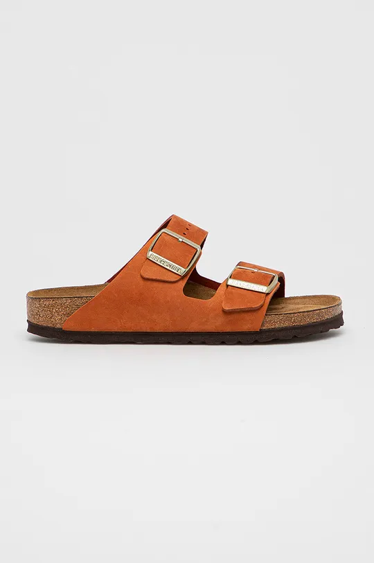 hnedá Birkenstock - Semišové šľapky Arizona Dámsky