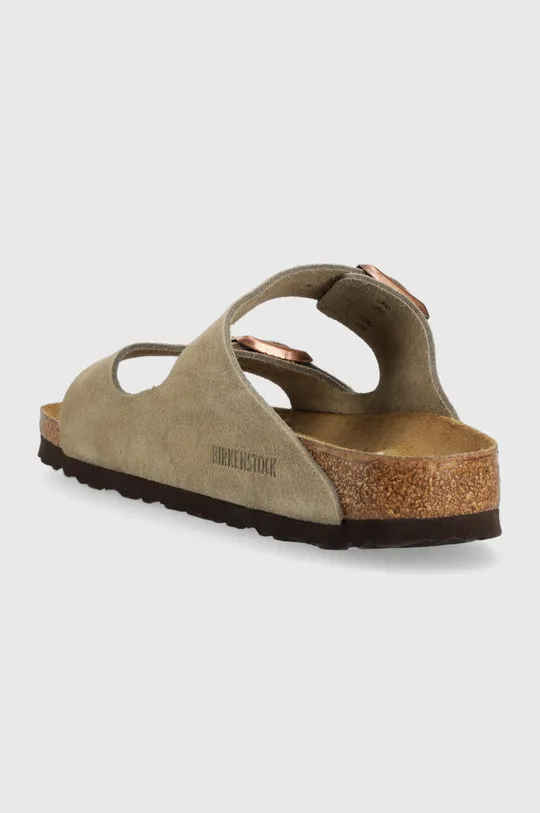 Birkenstock suede sliders Arizona BS  Uppers: Suede Inside: Suede Outsole: Synthetic material