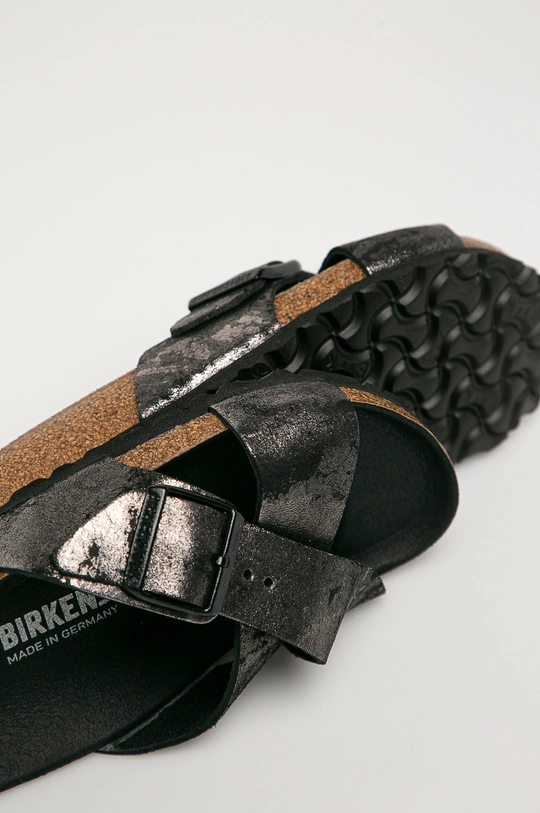 Birkenstock - Klapki zamszowe Siena Cholewka: Skóra zamszowa, Wnętrze: Skóra zamszowa, Podeszwa: Materiał syntetyczny