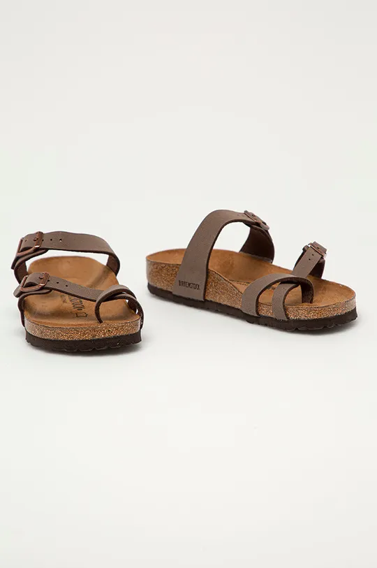 Birkenstock παντόφλες καφέ