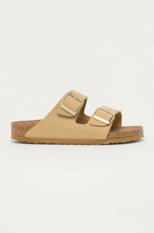 beżowy Birkenstock - Klapki Arizona Damski