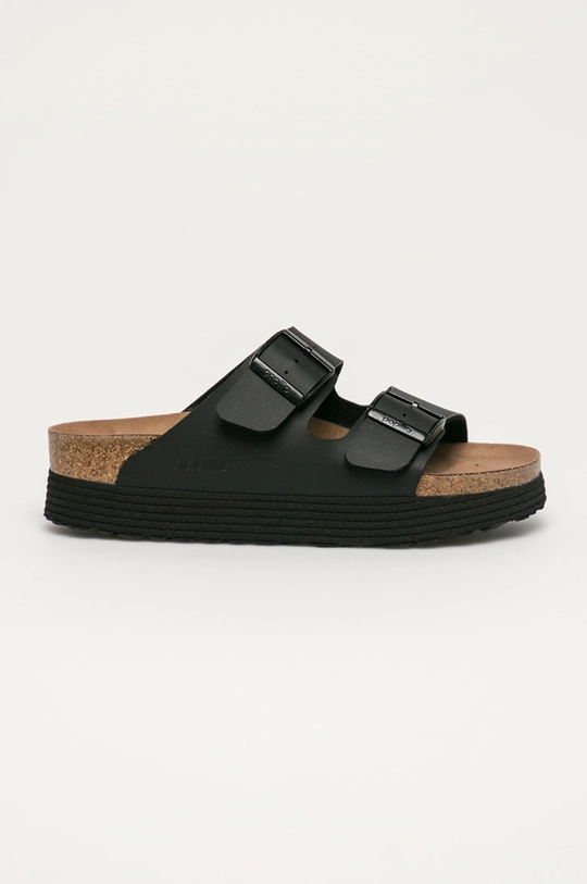 černá Semišové pantofle Birkenstock Arizona Dámský