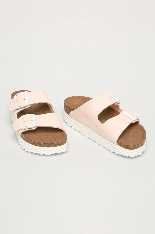 Birkenstock - Šľapky Arizona Grooved Papillio ružová