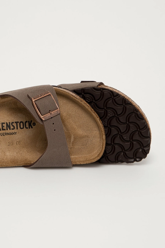 Natikače Birkenstock  Vanjski dio: Sintetički materijal Unutrašnji dio: Tekstilni materijal, Prirodna koža Potplata: Sintetički materijal