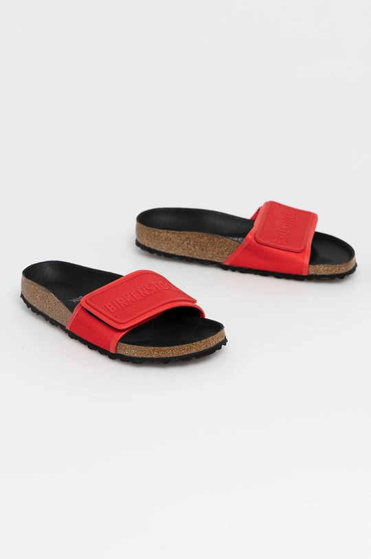 Birkenstock Klapki czerwony