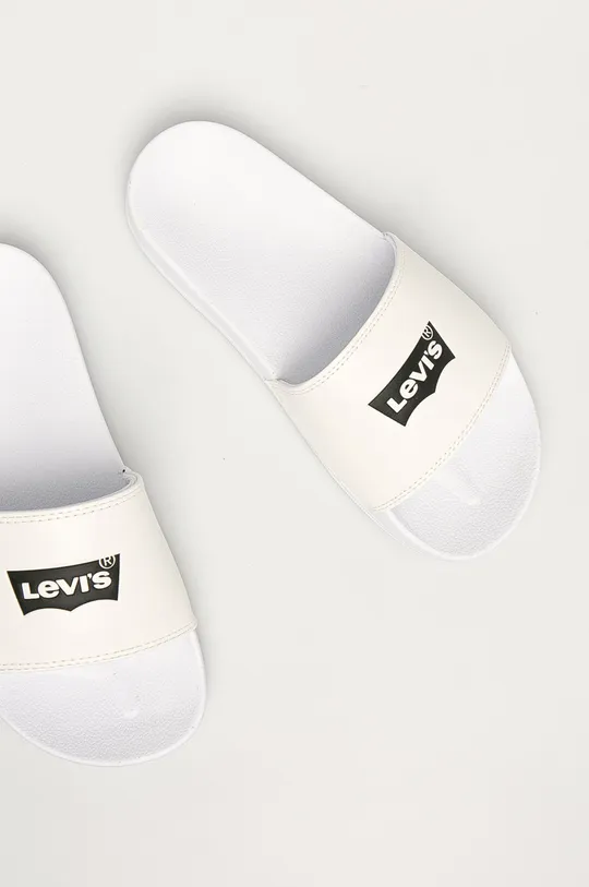 Levi's sliders white