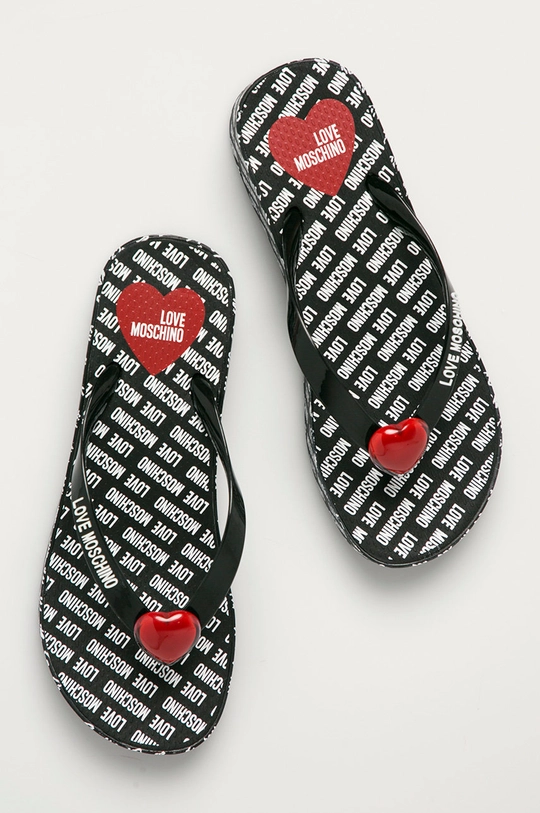 fekete Love Moschino - Flip-flop