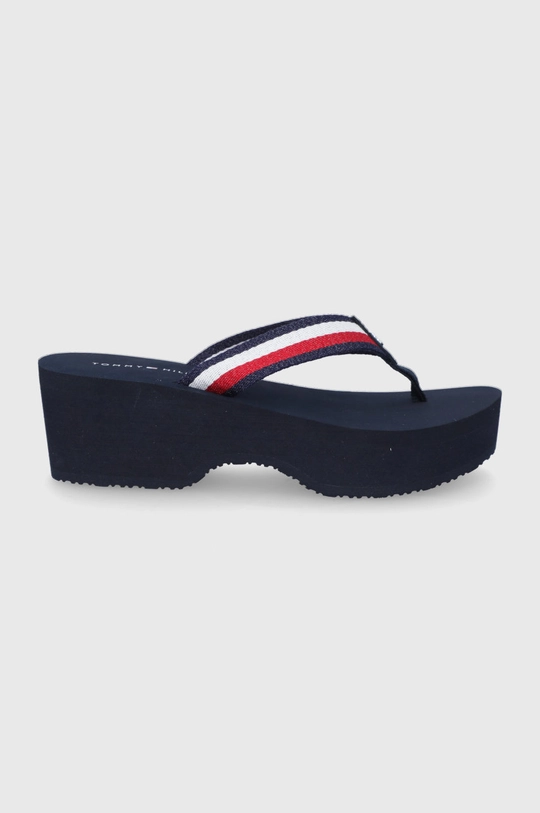 granatowy Tommy Hilfiger Japonki Damski