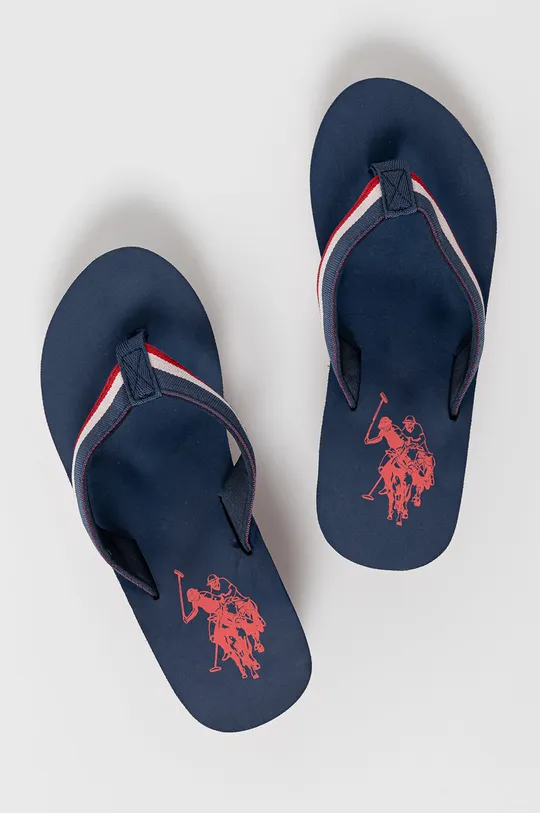 U.S. Polo Assn. Japonki granatowy