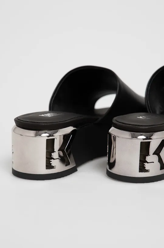 Кожаные шлепанцы Karl Lagerfeld  Голенище: Натуральная кожа Подошва: Синтетический материал Стелька: Натуральная кожа