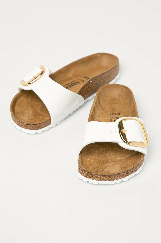 Birkenstock - Шльопанці Madrid Big Buckle білий