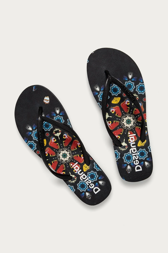 Desigual Japonki 21SSHP06.2000 czarny