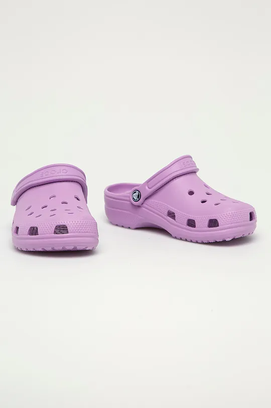 Шльопанці Crocs Classic фіолетовий