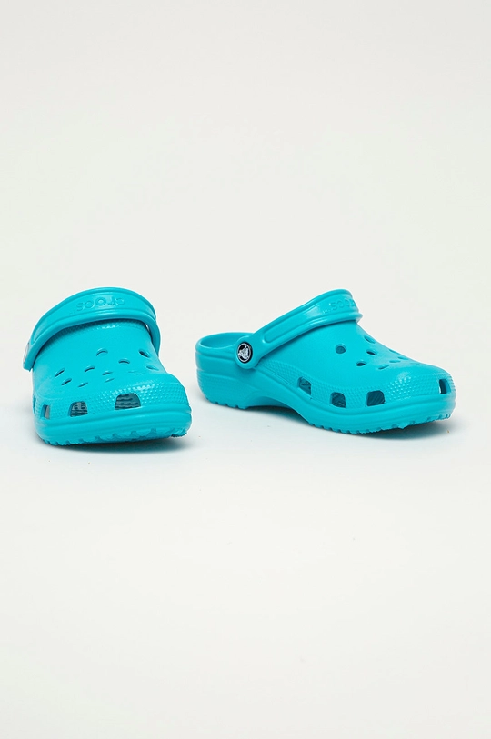 Šľapky Crocs Classic tyrkysová