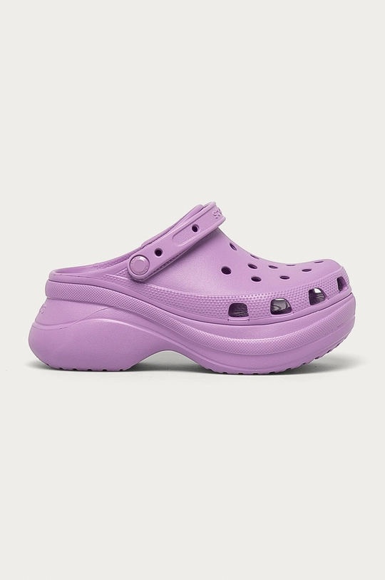 fioletowy Crocs Klapki Damski