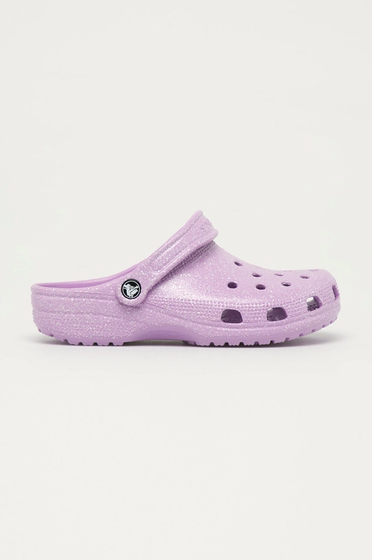 fioletowy Crocs Klapki Damski