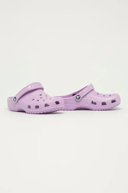 Crocs Klapki fioletowy