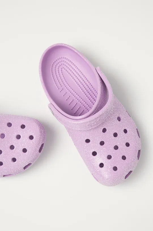 fialová Šľapky Crocs