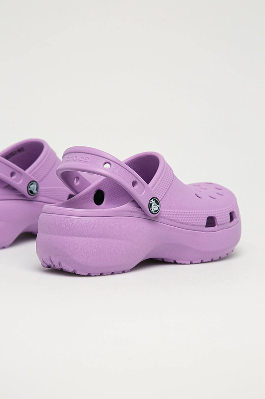 Crocs papucs Classic Platform Clog szintetikus anyag