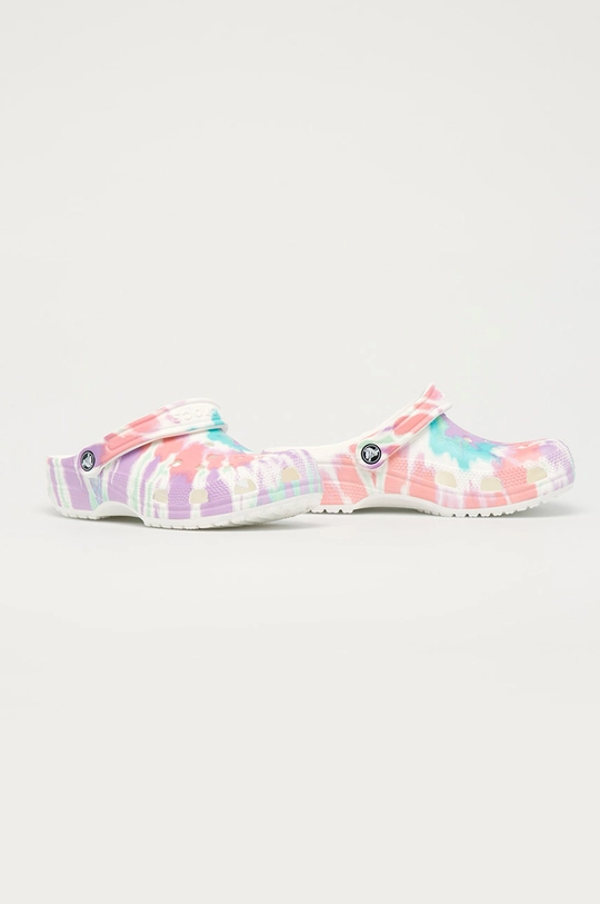 Pantofle Crocs TIE DYE GRAPHIC CLOG 205453 fialová