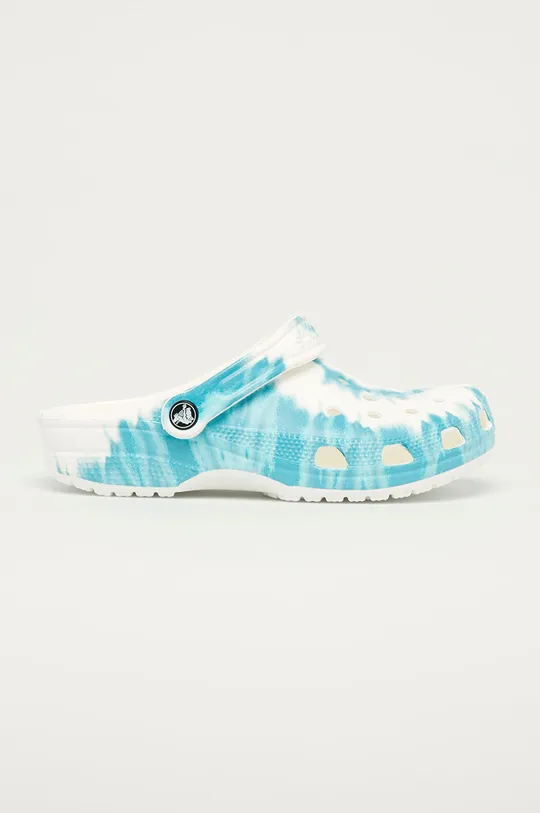 блакитний Шльопанці Crocs TIE DYE GRAPHIC CLOG 205453 Жіночий