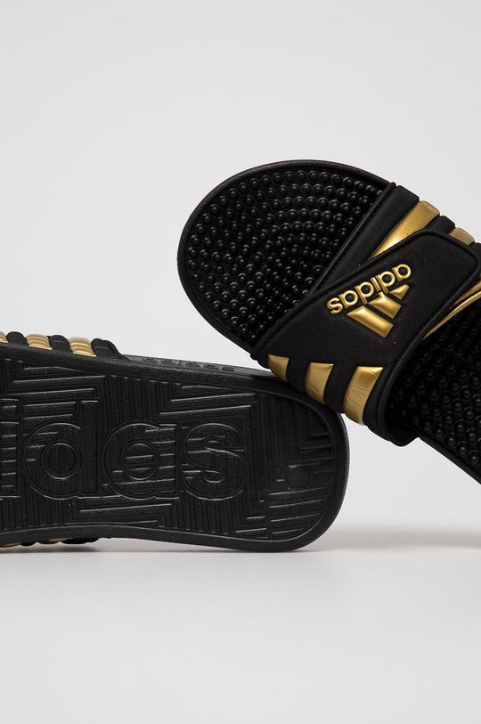 černá Pantofle adidas EG6517.D