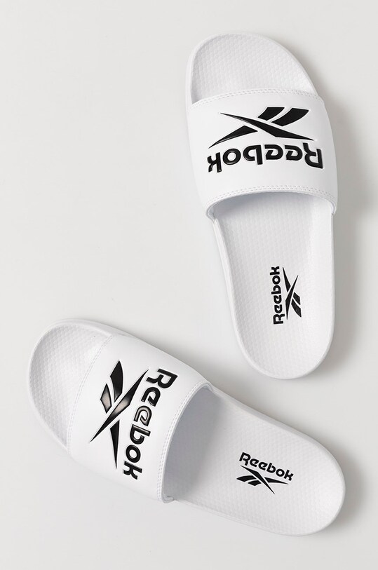 Reebok Klapki Classic FW6229, damskie kolor biały | Answear.com