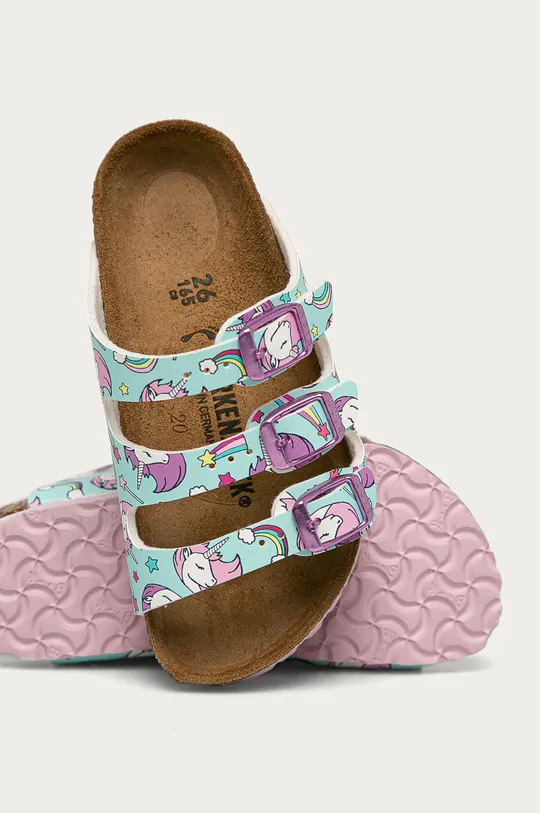 niebieski Birkenstock - Klapki dziecięce Florida