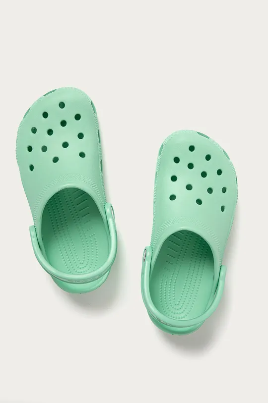 зелёный Детские шлепанцы Crocs