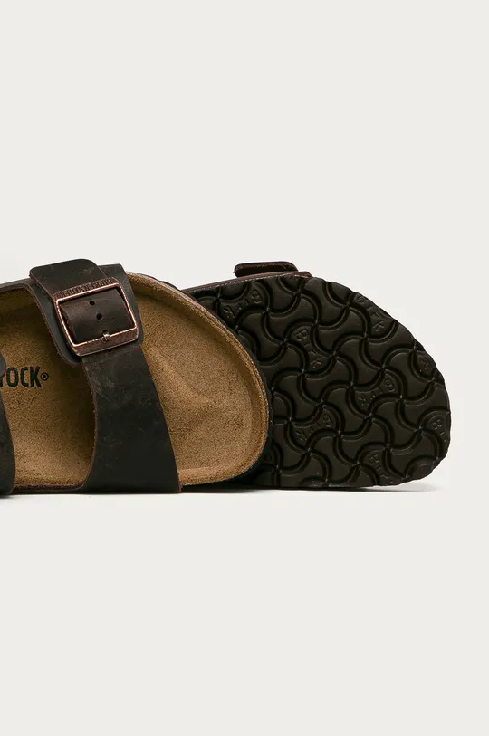 Birkenstock - Kožne natikače Arizona  Vanjski dio: Prirodna koža Unutrašnjost: Prirodna koža Potplat: Sintetički materijal