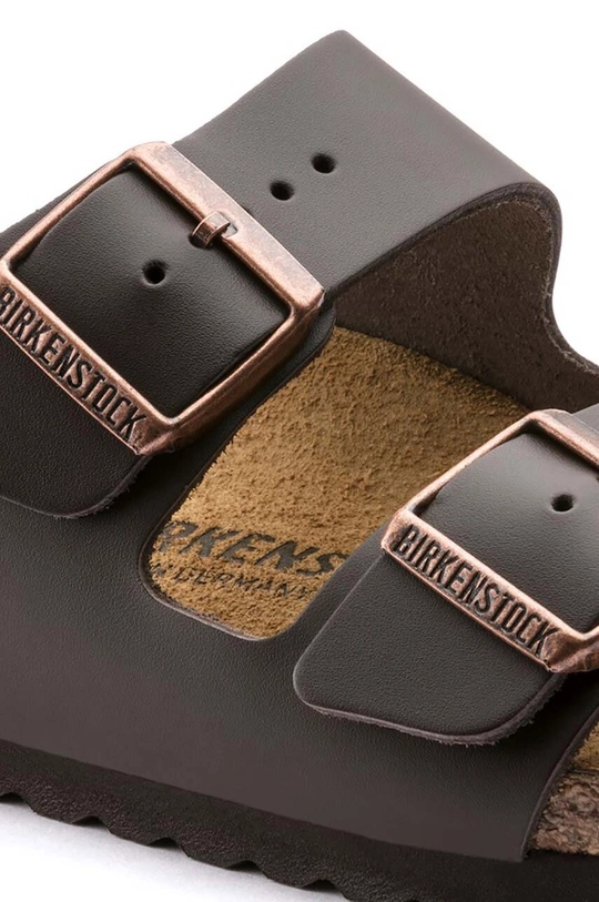 Шкіряні шльопанці Birkenstock Arizona Халяви: Натуральна шкіра Внутрішня частина: Замша Підошва: Синтетичний матеріал