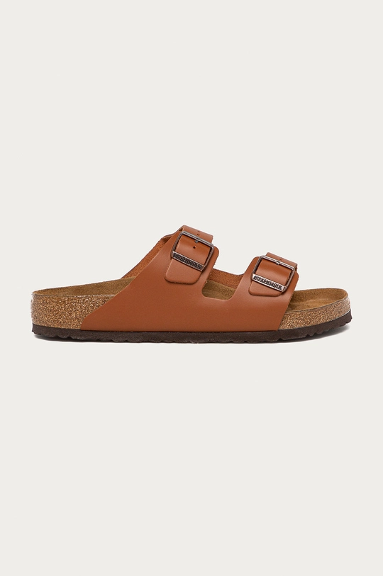 barna Birkenstock bőr papucs Arizona Férfi