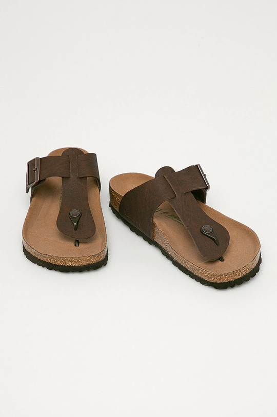 Birkenstock - Japonki Medina brązowy