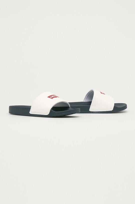 Levi's sliders white