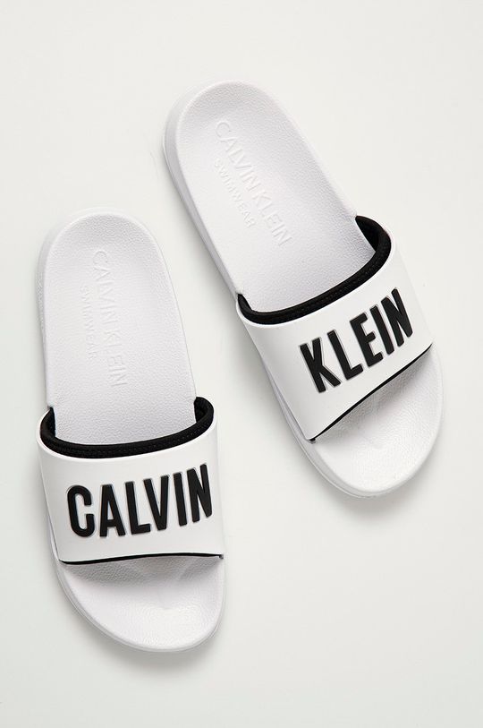 biela Calvin Klein Underwear - Šľapky