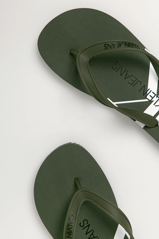 zöld Calvin Klein Jeans flip-flop