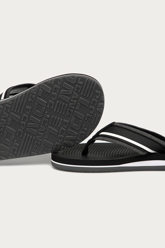 Pepe Jeans - Flip-flop South Beach  Szár: szintetikus anyag, textil Belseje: szintetikus anyag, textil Talp: szintetikus anyag