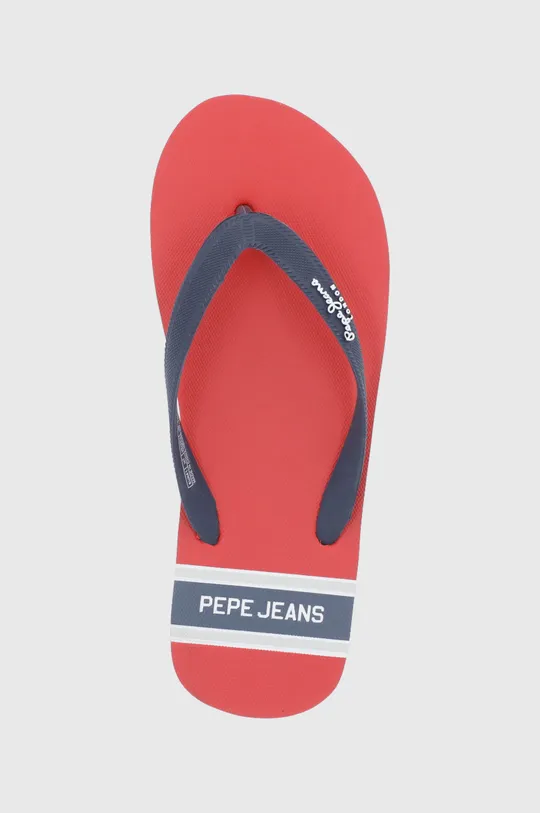 czerwony Pepe Jeans Japonki Bay Beach Man