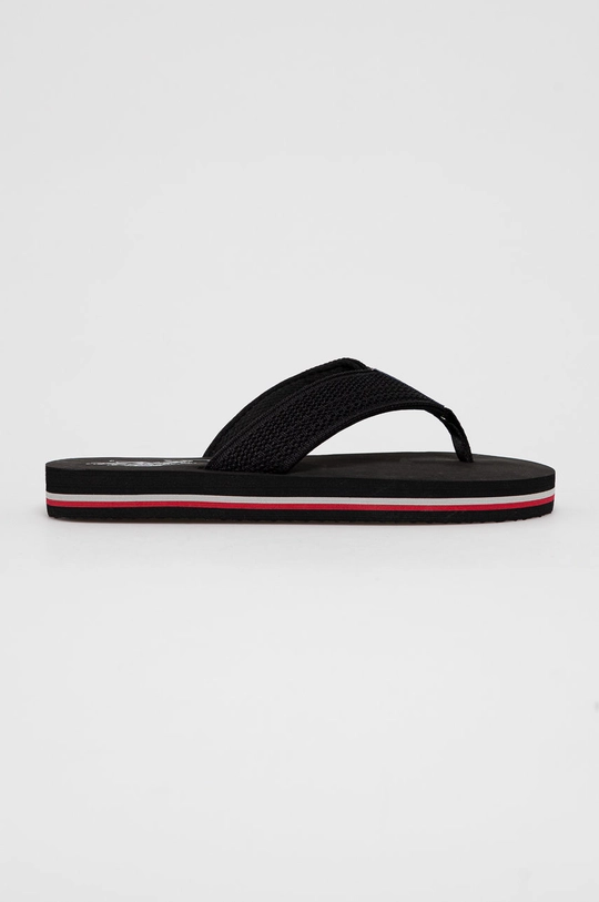 fekete U.S. Polo Assn. flip-flop Férfi