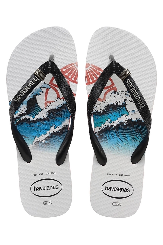 fehér Havaianas flip-flop